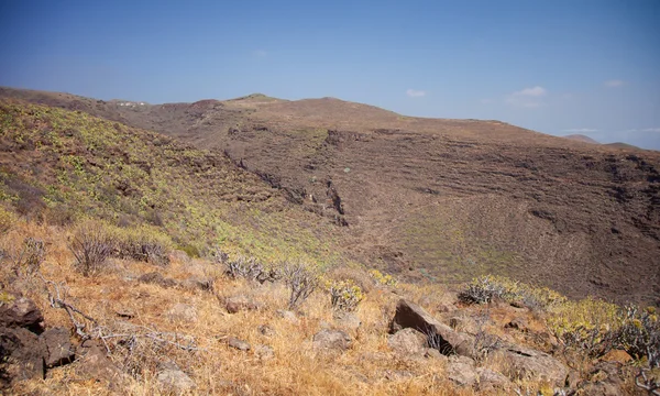 Barranco de Guayadeque Ravine, Gran Canaria — Stock Photo, Image