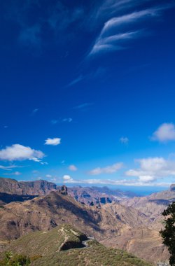 Gran canaria, caldera de tejeda