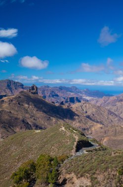Gran canaria, caldera de tejeda