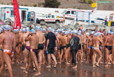 13 Eylül 2014, Gran Canaria, deniz yüzmek