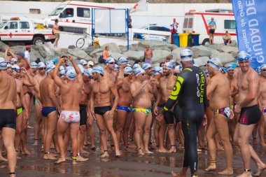 13 Eylül 2014, Gran Canaria, deniz yüzmek