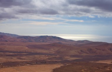 İç kısımda Kuzey Fuerteventura, Kanarya Adaları