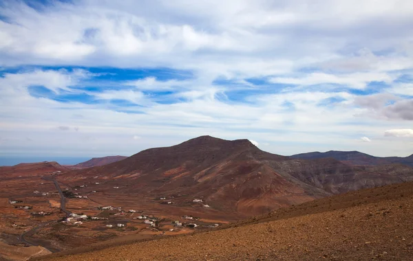 Inland Northern Fuerteventura, Ilhas Canárias — Fotografia de Stock