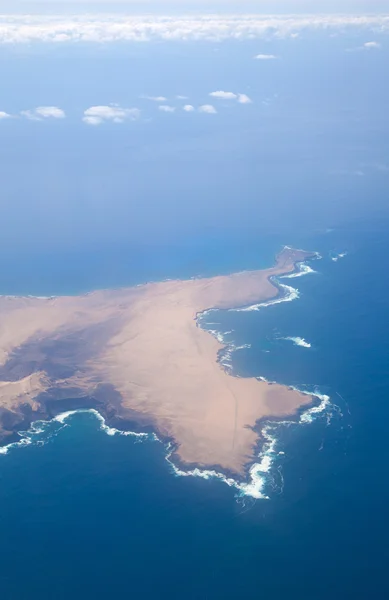 Fuerteventura, Kanarieöarna, från luften — Stockfoto