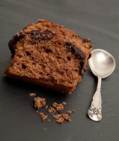 Gâteau au chocolat éponge — Photo