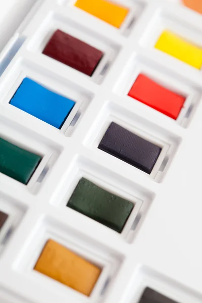 Brand nieuwe aquarelle set — Stockfoto