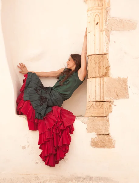 Flamenco en oude kerk — Stockfoto