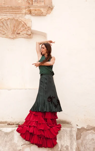 Flamenco en oude kerk — Stockfoto