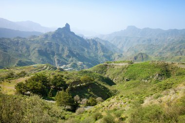 Gran Canaria, Caldera de Tejeda Ocak ayında