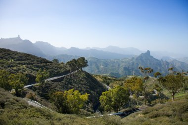Gran Canaria, Caldera de Tejeda Ocak ayında