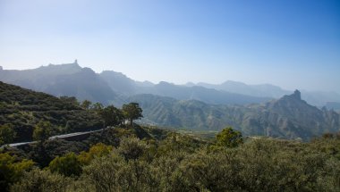 Gran Canaria, Caldera de Tejeda Ocak ayında