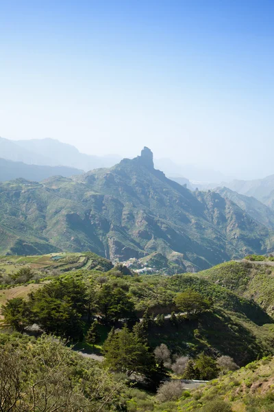 Gran Canaria, Caldera de Tejeda in January — Stock Photo, Image