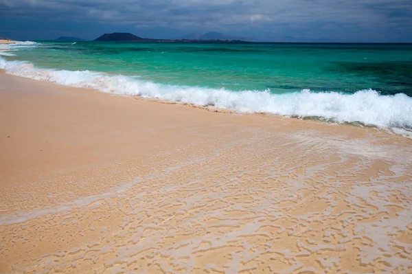 Fuerteventura, Flag Beach — Stock Photo, Image