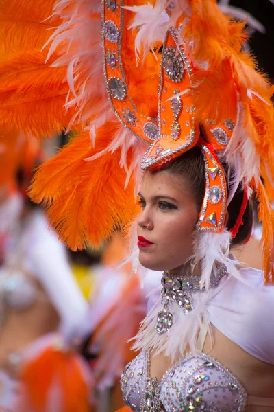 Las Palmas main carnival parade — Stock Photo, Image