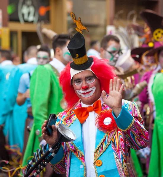 Las Palmas belangrijkste carnival parade — Stockfoto