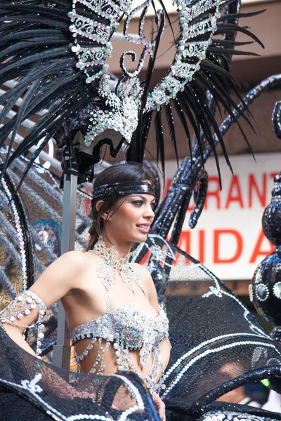 Desfile principal do carnaval de Las Palmas — Fotografia de Stock