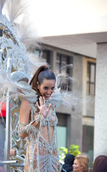 Défilé principal du carnaval de Las Palmas — Photo
