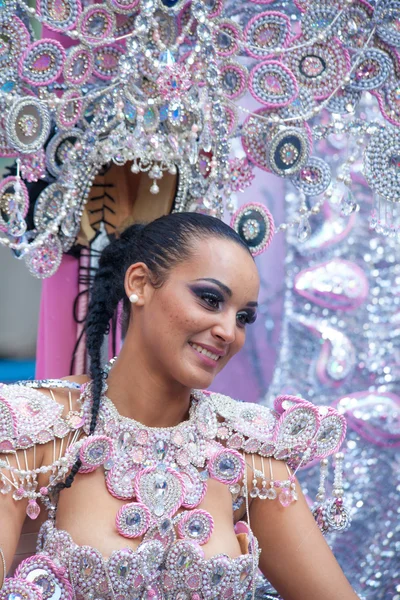 Las Palmas main carnival parade — Stock Photo, Image