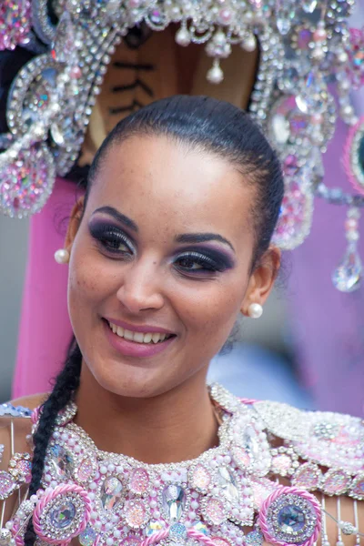 Las Palmasin karnevaaliparaati — kuvapankkivalokuva