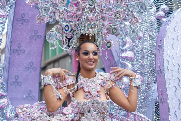 Las Palmas main carnival parade — Stock Photo, Image