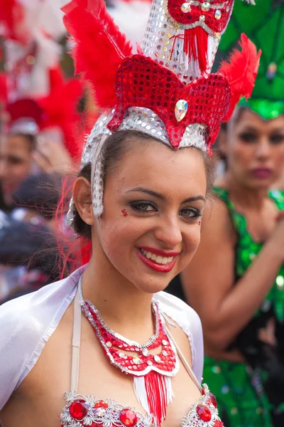 Las Palmas main carnival parade — Stock Photo, Image