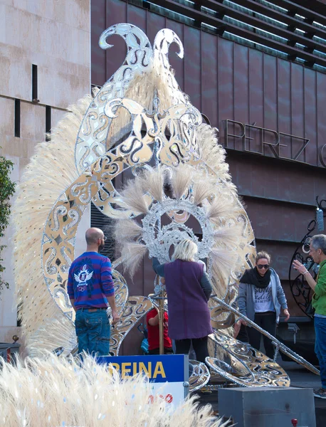 Desfile principal do carnaval de Las Palmas — Fotografia de Stock