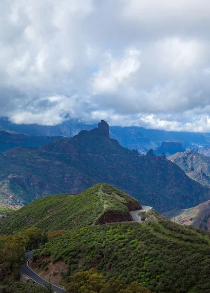 Caldera de Tejeda zimą — Zdjęcie stockowe