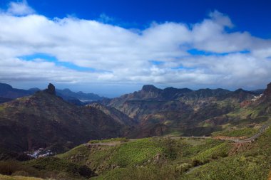 Caldera de Tejeda kışın