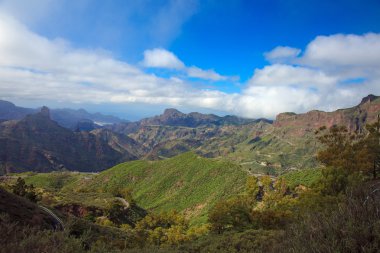 Caldera de Tejeda kışın