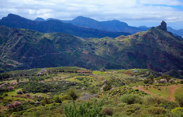 Caldera de Tejeda in de winter — Stockfoto