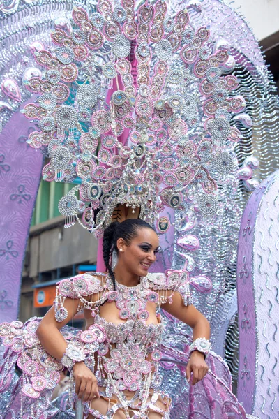 Las Palmas main carnival parade — Stock Photo, Image