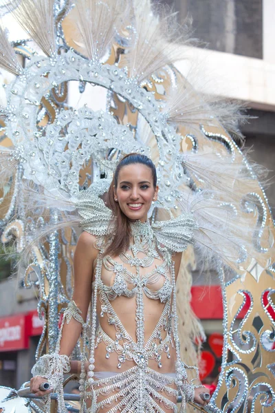 Parata principale del carnevale di Las Palmas — Foto Stock