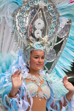 Las Palmas de Gran Canaria çocuklar karnaval geçit 2015
