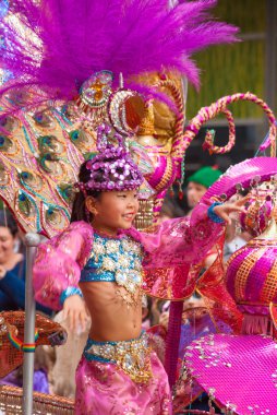 Las Palmas de Gran Canaria çocuklar karnaval geçit 2015