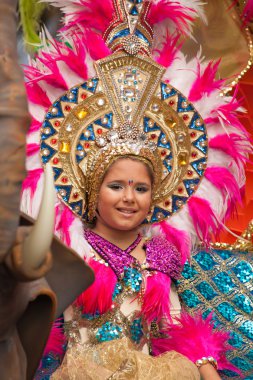 Las Palmas de Gran Canaria çocuklar karnaval geçit 2015
