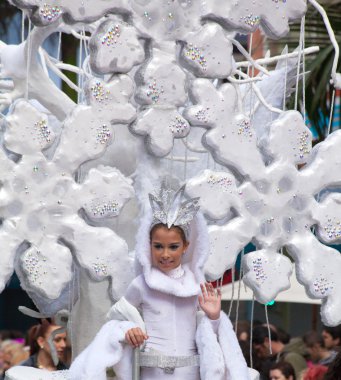 Las Palmas de Gran Canaria çocuklar karnaval geçit 2015
