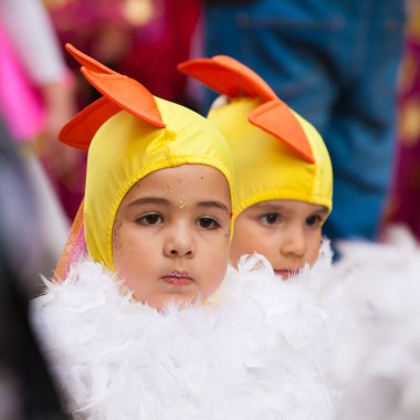Las Palmas de Gran Canaria çocuklar karnaval geçit 2015