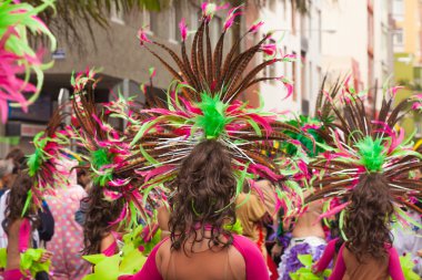 Las Palmas de Gran Canaria çocuklar karnaval geçit 2015