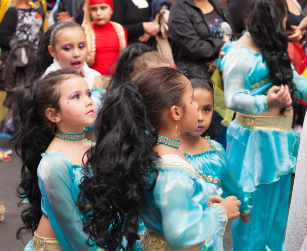 Las Palmas de Gran Canaria Desfile de carnaval infantil 2015 — Fotografia de Stock