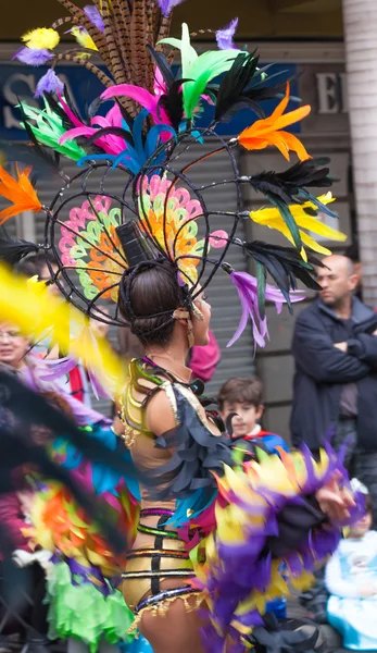 Las Palmas de Gran Canaria Children carnival  parade 2015 — Stock Photo, Image