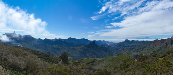 Caldera de Tejeda zimą — Zdjęcie stockowe