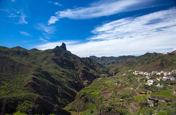 Caldera de tejeda im Winter — Stockfoto