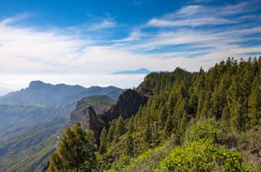 Gran canaria, caldera de tejeda