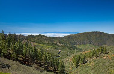 Caldera de Tejeda kışın