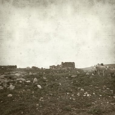 desenli eski kağıt arkaplan  