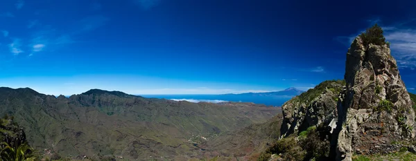 La Gomera, veiw towards Teide — Stock Photo, Image