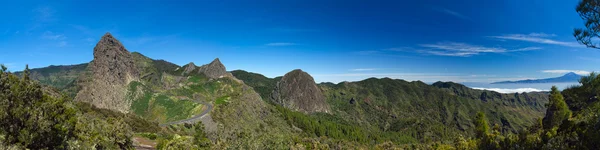 Para o interior la gomera — Fotografia de Stock