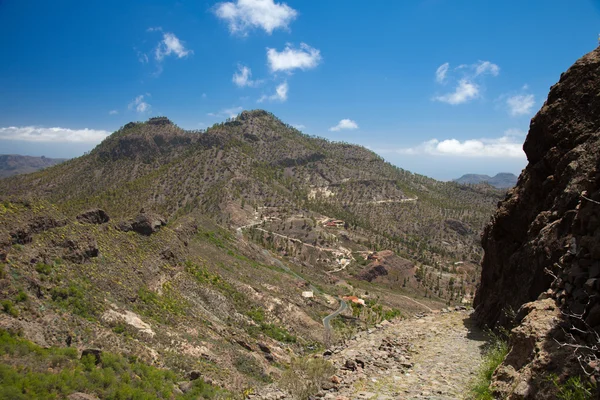 Gran Canaria, Barranco de Soria — Foto de Stock