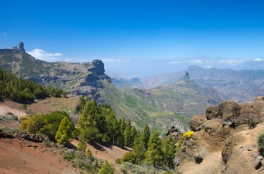 Gran canaria, caldera de tejeda