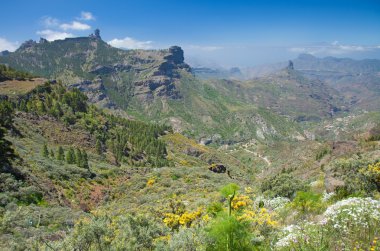 Gran canaria, caldera de tejeda